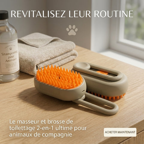 lave chat™-brosse a vapeur